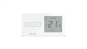 Sinum Wsr-03M L Regulator Pokojowy + Włącznik Trójpolowy Lewy Kolor Biały