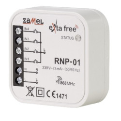 RNP-01 Radiowy nadajnik dopuszkowy 4-kanał. ZAMEL