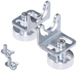 Uchwyt LED2WORK 210200-24 stali szlachetnej (D x S x W) 25 x 25 x 32 mm 1 par(a)