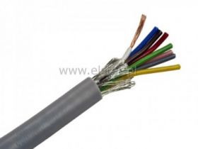 Kabel LIYCY 8 x 0,25mm2 w ekranie linka