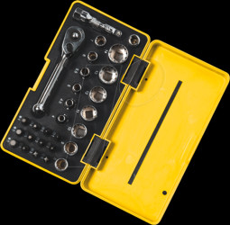 T4654 Pocket Socket Set 1/4", 28 pieces