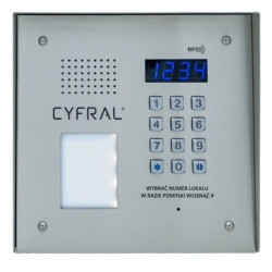 CYFRAL Panel PC-2000RE PRO inox RFiD/CC2000 p/t