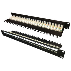 TUK ltd SF24LJ LOKJAC 24 Port Cat6 Locking Patch Panel
