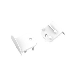 Zaślepka do profil DEEP10 Biała GEN2 z otworem - 1szt