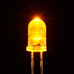 Super Bright Yellow 5mm LED (25 pack)