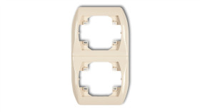 Trend Ramka Pionowa Podwójna Beżowy 1Rv-2