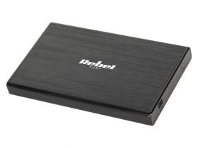 Obudowa dysku 2,5" SATA USB 2.0 Rebel aluminiowa