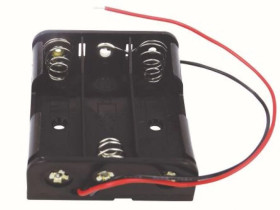 Uchwyt do baterii, x 3, Smycz przewodu