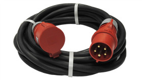 Przedłużacz Budowlany Elcord Z Inwerterem Faz Cee 32A 400V Ip44 5M H07rn-F...