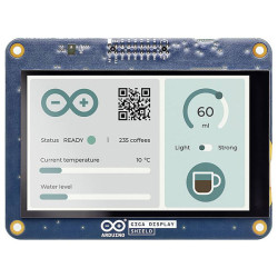 Arduino ASX00039 GIGA Display Shield 3.97&quot; Touchscreen 800x480 Mic IMU