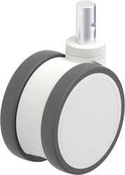 Blickle 935584 LKDH-PATH 125K-ZA55 Podwójna rolka z tworzywa sztucznego Średnica koła: 125 mm Maksymalne obciążenie: 125