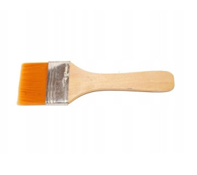 40mm Wooden ESD Flat Brush with Soft Bristles
