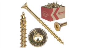 Wkręty Ciesielskie Z Łbem Stożkowym I Gniazdem Torx 5X70 Master Wkręt-Met...