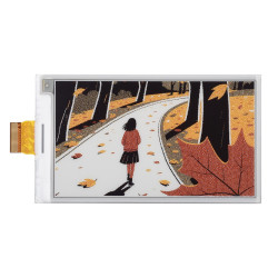 3.7" ePaper Display Raw Panel - Red/Yellow/Black/White (416x240)