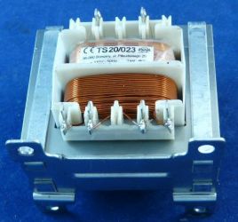 TS-20/023 2x12V/2x0,8A TRAFO PCB