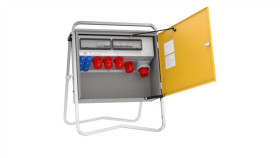 Rozdzielnica Budowlana Elbox-M W63-004006 Ip44 Wtyk Cee 63A-5P Gn: 6Xgk 230V...