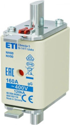 Wkładka bezpiecznikowa NH00 160A gG 400V 004182116 /3szt./