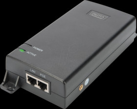 DN-95104 Power over Ethernet (4PPoE) injector