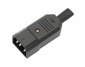 Wtyk AC komputerowy IEC na kabel męski DC 3PIN
