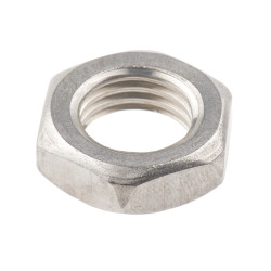 Nakrętka sześciokątna M16 Sześciokątna połowiczna Stal nierdzewna A2 304