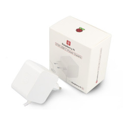 Raspberry Pi 27W USB-C Power Supply - oficjalny zasilacz USB C 5,1V / 5A do Raspberry Pi 5 - biały
