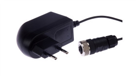 Zasilacz Dc Wtykowy 34X43x75mm 24W 1A Pin 1/3 100-240V Ac Złącze M12 4-Pinowe...