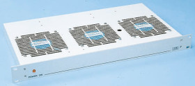 Panel wentylacyjny, wentylotory: 3, 1U, 167m³/h