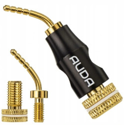 Wtyk szpilka głośnikowy AUDA Prestige czarny