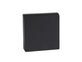 MERTEN SYSTEM M Płytka czołowa gniazda z uziemieniem schuko z klapką antracytowy MTN2340-0414 SCHNEIDER ELECTRIC