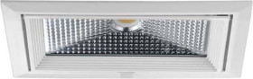 Lampa do systemu szynowego, wysokonapięciowego Brumberg 88687173 43 W LED biały