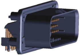 Złącze samochodowe 23-pinowe TE Connectivity 3-rzędowe 8.0A AMPSEAL raster: 4.0mm Przewlekany Lutowane
