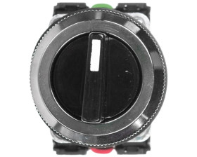 Przycisk sterowniczy pokrętny I-0-II niestabilny 1Z 1R czarny NEF30-TPeXY W0-NEF30-TPE XY S