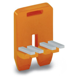 WAGO 282-443 3-way Insulated Adjacent Jumper for Switch Lever Orange