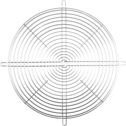 Osłona wentylatora 250mm wymiary zew 295 x 295mm rozstaw otworów 295mm Stal malowana proszkowo
