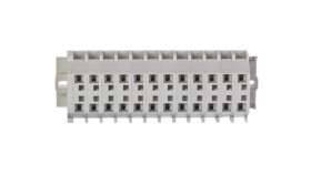 Listwa Zaciskowa 12-Torowa 2-Przewodowa Exeii 4Mm2 Z Uchwytami Montażowymi Fi...