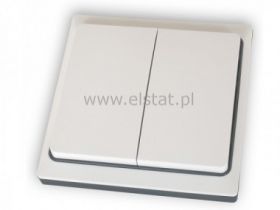 Włącznik bezprzewodowy 2 klawisze. ( zam. 10 dni)