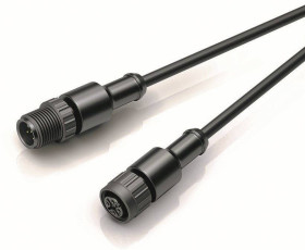 binder 77 3420 3419 50003-1000-20 Złącze konfekcjonowane czujnika/aktuatora złącze żeńskie proste, złącze męskie proste