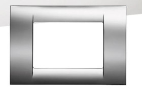 VIRINA Ramka pojedyncza 6 modułów pozioma chrom GW22256 /opak. 8/