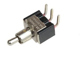 Przełącznik (ON)-OFF-(ON) chwilowy MTS123-3C kątowy