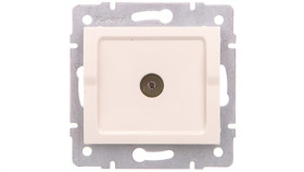 Logi Gniazdo Antenowe Typu F Końcowe Kremowy 021300003 25157