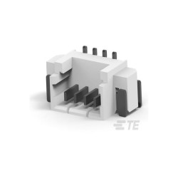 TE Connectivity 1734260-4 Connector 4 Positions Male 1 Row Unshrouded SMT