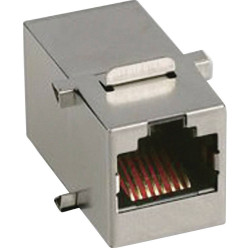 MH Connectors 3101-8821 RJ45 Coupling Socket Built-In Black 1 piece