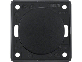 Integro Flow Wyłącznik zwierny przycisk czarny 936712510 HAGER