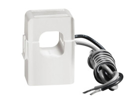 Przekładnik prądowy 200/5A, klasa 1, rdzeń otwierany, otwór 24x24mm, przewody o długości 2m DM1TMA0200