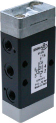 5/2-way steelspool valve, 0-10 bar, 81.012