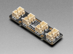 Adafruit LED Arcade Button 1x4 - STEMMA QT I2C Breakout
