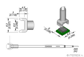 Grot C245303 do rączki JBC T245