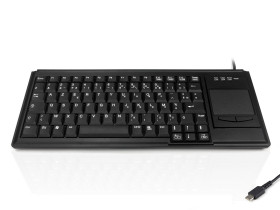 Klawiatura Touchpad przewodowa, kolor: Czarny, USB, QWERTY (francuski), Ceratech