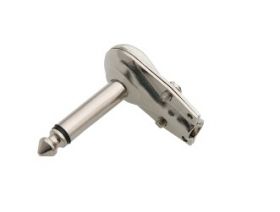 Wtyk Jack 6.3 mono metal kątowy