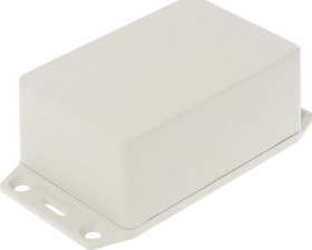 ABS enclosure, (L x W x H) 86 x 56 x 36 mm, light gray (RAL 7035), IP54, 1591XXLFLGY
